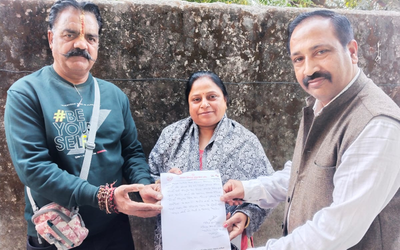 भारत तिब्बत सहयोग मंच महिला मोर्चा की महानगर अध्यक्ष बनी अर्चना शर्मा