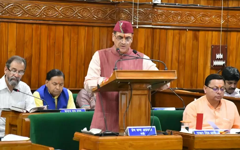 वित्त मंत्री प्रेमचंद अग्रवाल पेश करेंगे करीब 79 हजार करोड़ का बजट