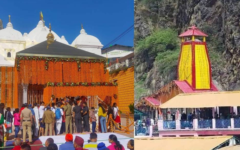 आज खुलेंगे गंगोत्री-यमुनोत्री धाम के कपाट