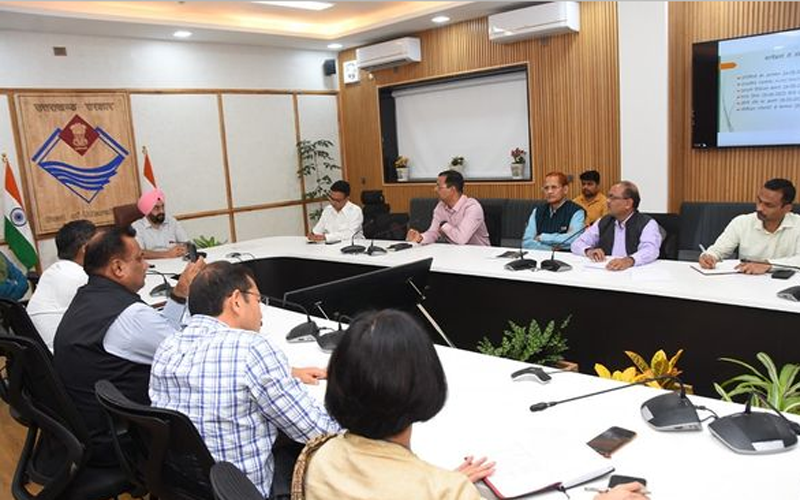 मुख्य सचिव डॉ. एस.एस. संधु ने जी-20 शिखर सम्मेलन की तैयारियों के सम्बन्ध में ली बैठक