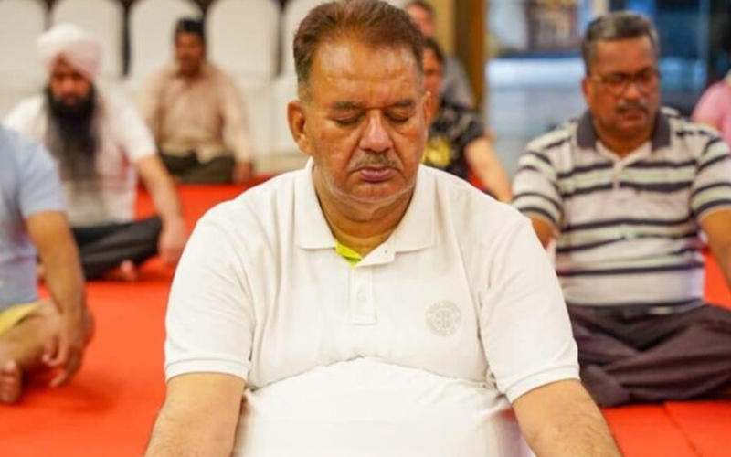 कैबिनेट मंत्री गणेश जोशी ने 9वें अंतर्राष्ट्रीय योग दिवस पर किया प्रतिभाग