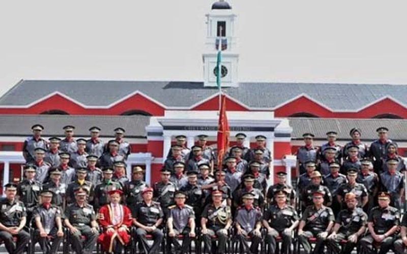 भारतीय सैन्य अकादमी की मुख्य धारा में शामिल हुए 38 कैडेट