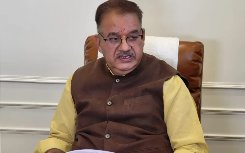 कृषि मंत्री गणेश जोशी ने की प्रेस कान्फ्रेस