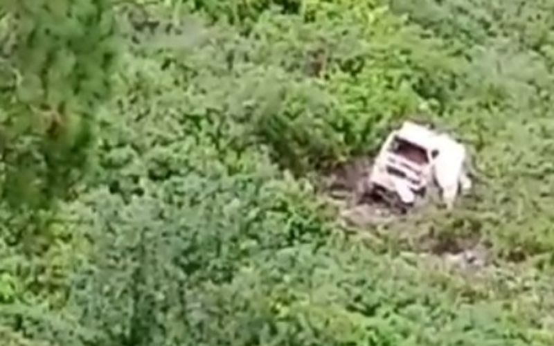 उत्तराखंड हादसा : पिकअप वाहन दुर्घटनाग्रस्त