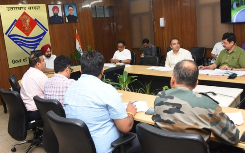 मुख्य सचिव डॉ. एस.एस. संधु की अध्यक्षता में बैठक आयोजित,दिए गए निर्देश