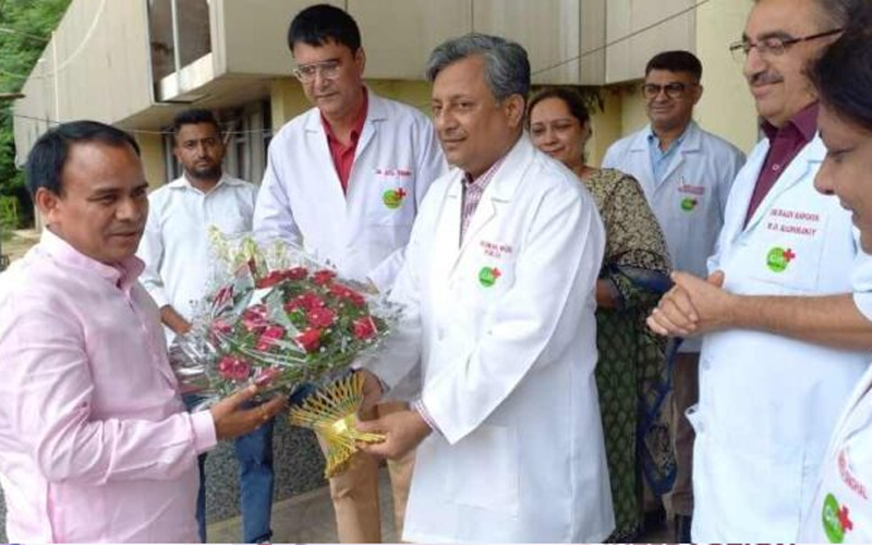 चंडीगढ़ दौरे पर कैबिनेट मंत्री डॉ. धन सिंह रावत