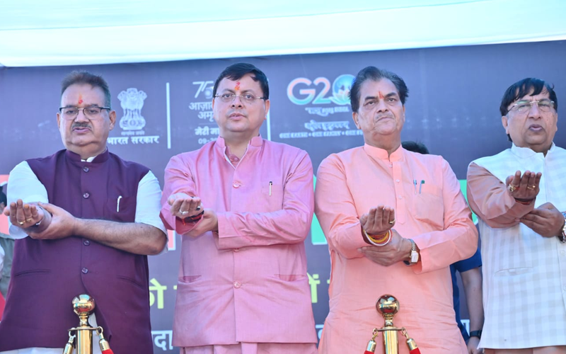 मुख्यमंत्री धामी ने आयोजित ‘वीरों का नमन’ कार्यक्रम में किया प्रतिभाग