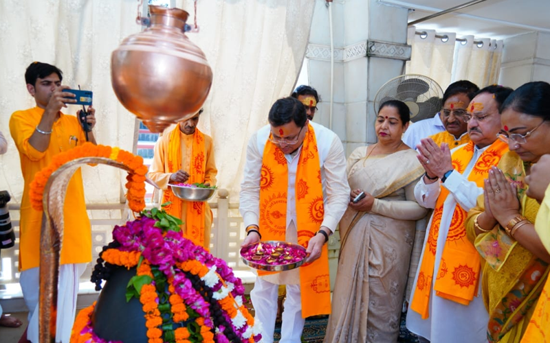 मुख्यमंत्री धामी और भाजपा के राष्ट्रीय अध्यक्ष जे.पी. नड्डा ने आयोजित ‘वसुधैव कुटुंबकम’ कार्यक्रम में किया प्रतिभाग