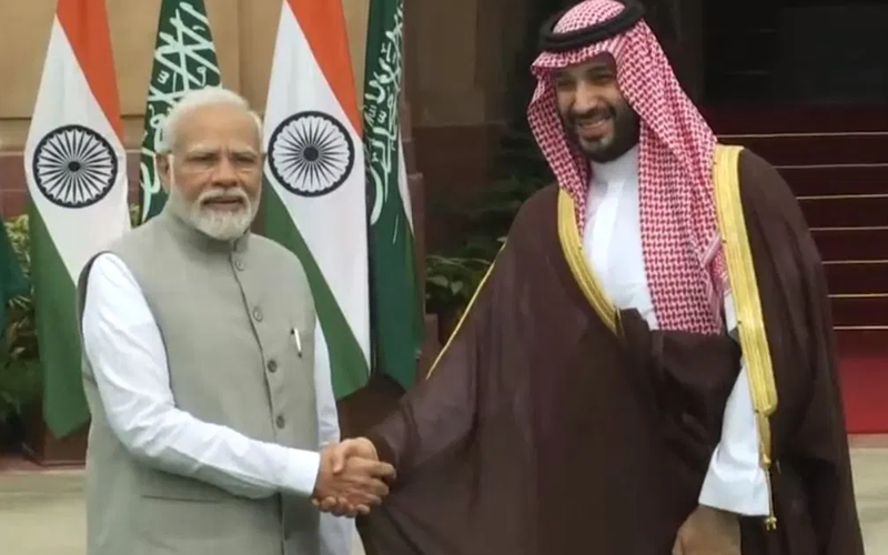 सऊदी क्राउन प्रिंस मोहम्मद बिन-सलमान ने पीएम मोदी के साथ की द्विपक्षीय बैठक