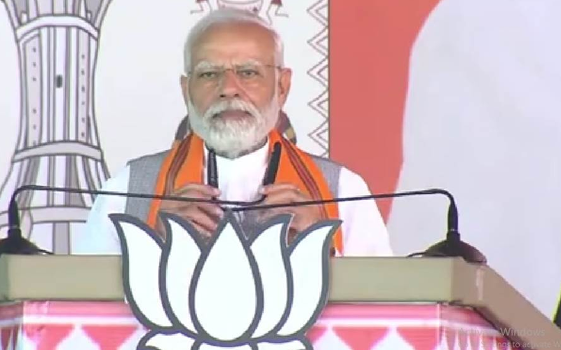 ‘छत्तीसगढ़ को लूटने का कांग्रेस ने कोई भी मौका नहीं छोड़ा’ – पीएम मोदी