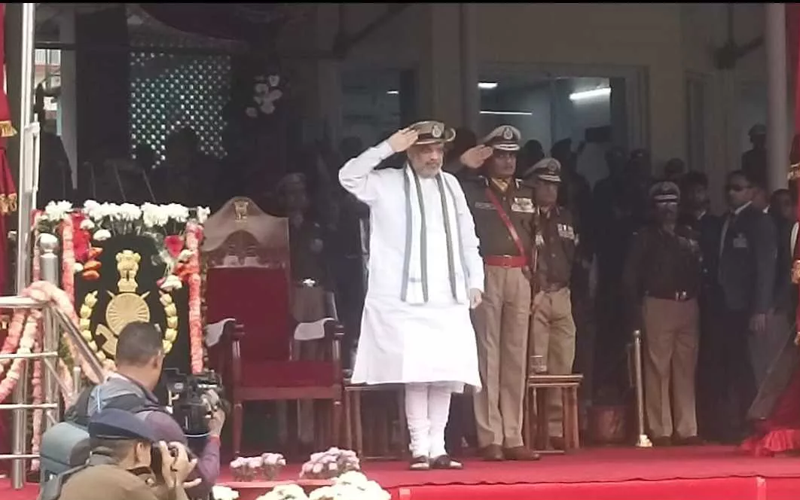 ITBP के 62वें स्थापना समारोह में शामिल हुए केंद्रीय गृह अमित शाह
