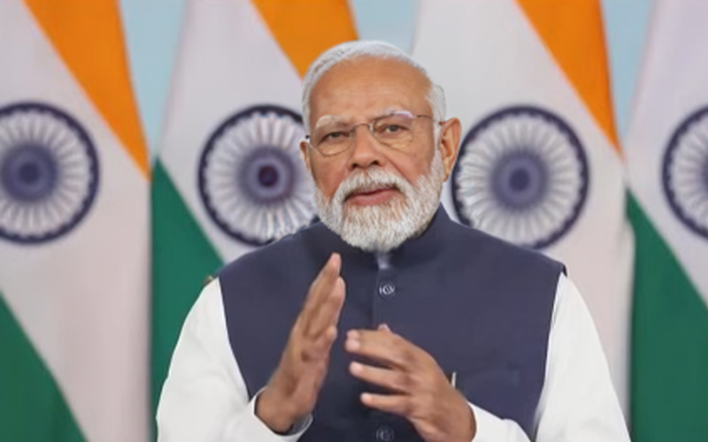 पीएम मोदी ने वी़डियो कॉन्फ्रेंसिंग से मॉरीशस में कई विकास परियोजनाओं का उद्घाटन किया