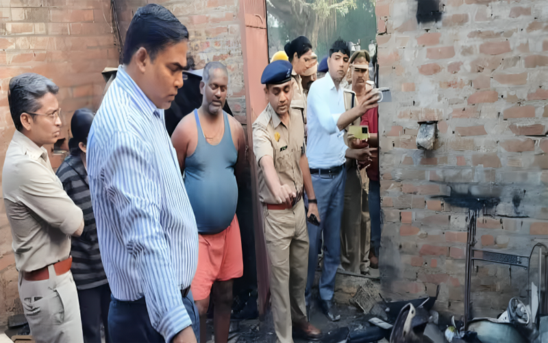 देवरिया में दर्दनाक हादसा, तीन बच्चे और मां की मौत