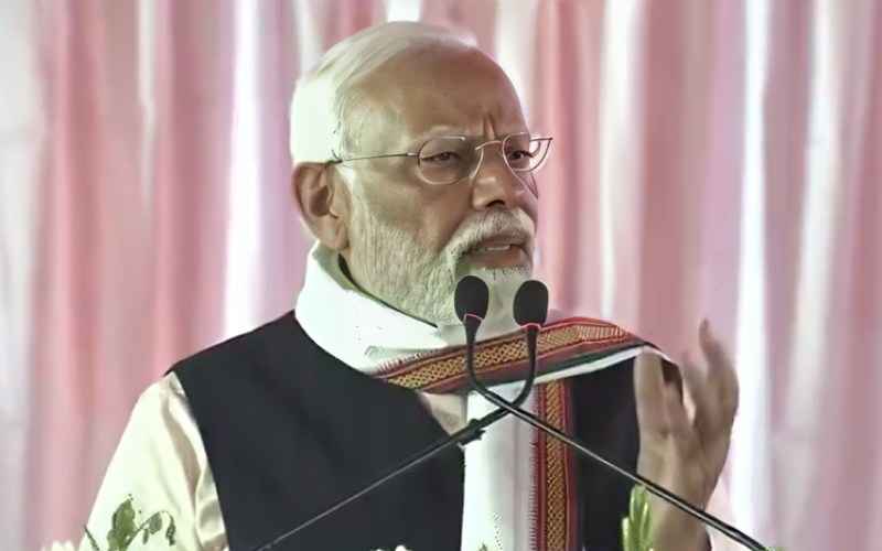 ‘हर चोट का जवाब वोट से देना है,पीएम मोदी ने संदेशखाली मुद्दे पर टीएमसी पर हमला बोला